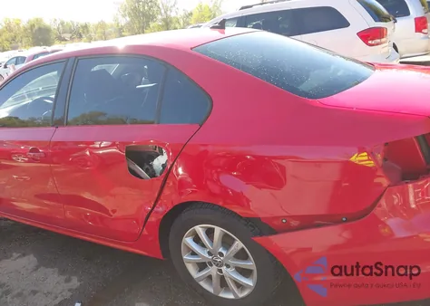 2014 Volkswagen Jetta 1.8T Se из США, поврежденный, VIN 3VWD17AJ8EM384500